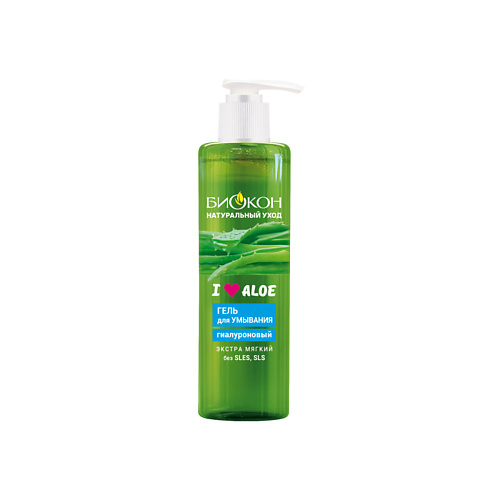 БИОКОН Гель для умывания гиалуроновый  I LOVE ALOE 200 #1
