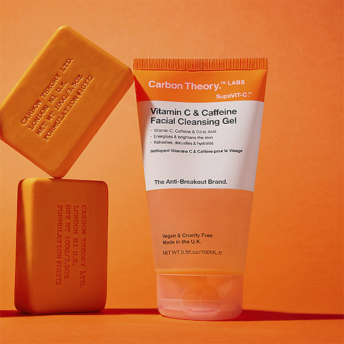 CARBON THEORY Гель для умывания Vitamin C & Caffeine Facial Cleansing Gel 100 #1