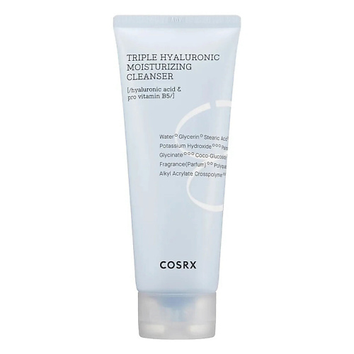 COSRX Увлажняющий гель для умывания Hydrium Triple Hyaluronic 150 #1