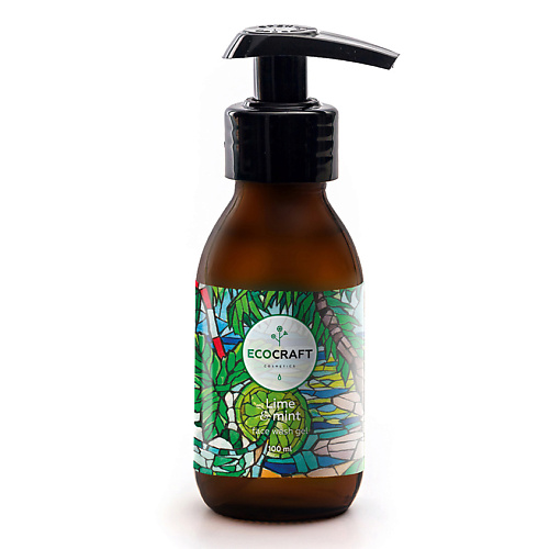 ECOCRAFT Гель для умывания Лайм и мята Lime & Mint Face Wash Gel 100 #1