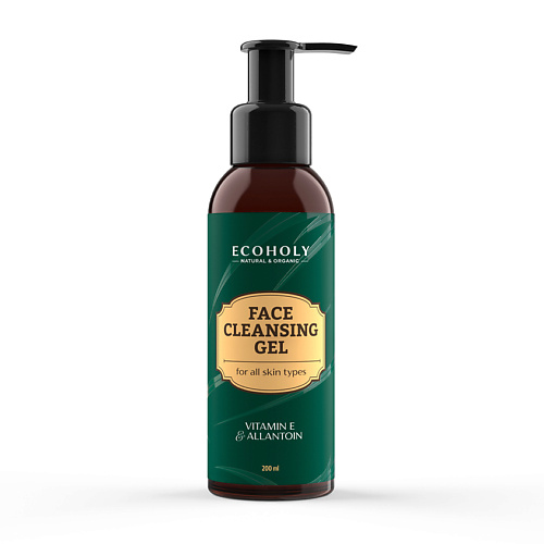 ECOHOLY Гель для умывания успокаивающий с витамином Е Face Cleansing Gel Vitamin E & Allantoin 200 #1