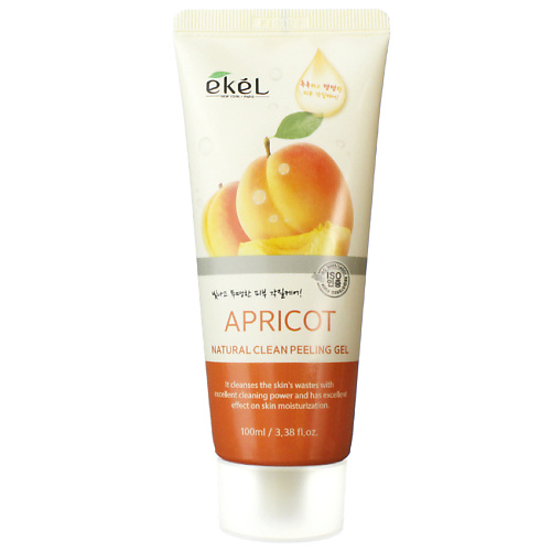 EKEL Гель для умывания скатка с Абрикосом для сухой кожи Gel Apricot 100 #1