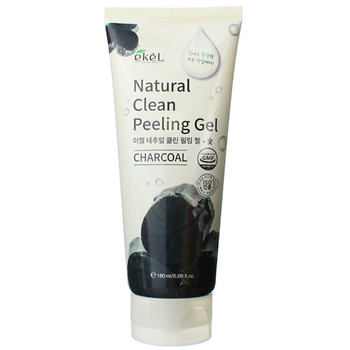 EKEL Гель для умывания скатка с древесным углем Gel Charcoal 180 #1