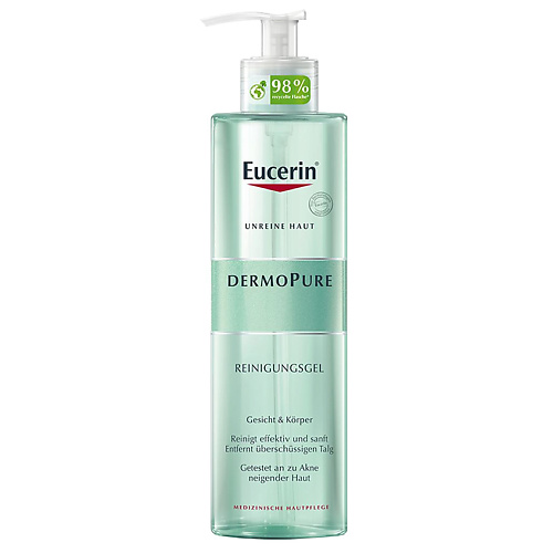 EUCERIN Очищающий гель для проблемной кожи DermoPure 400 #1