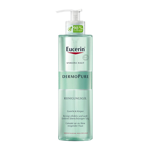 EUCERIN Очищающий гель для умывания DermoPure 200 #1