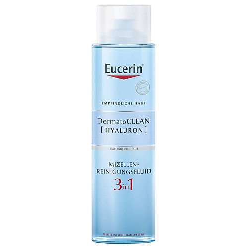 EUCERIN Освежающий и очищающий мицеллярный лосьон 3в1 DermatoClean 200 #1