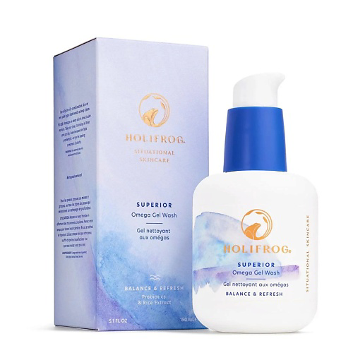 HOLIFROG Питательно-освежающий гель для умывания Superior Omega Gel Wash 150 #1