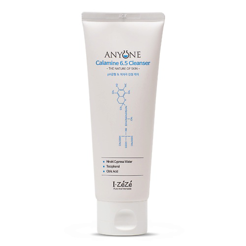 IZEZE Очищающий гель для чувствительной кожи Anyone Calamine 6.5 Cleanser 120 #1