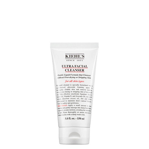 KIEHL'S Деликатный гель для умывания Ultra Facial Cleanser 150 #1