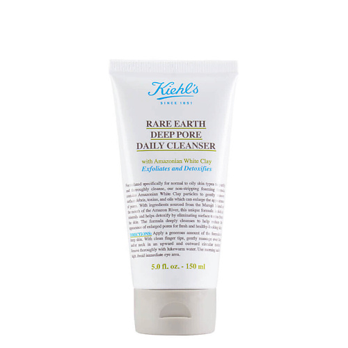 KIEHL'S Гель для умывания с амазонской глиной Rare Earth Deep Pore Cleanser 150 #1