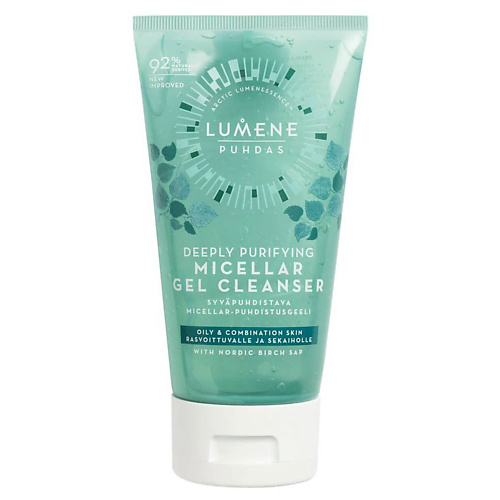 LUMENE Глубоко очищающий мицеллярный гель для умывания Deeply Purifying Cleanser 150 #1