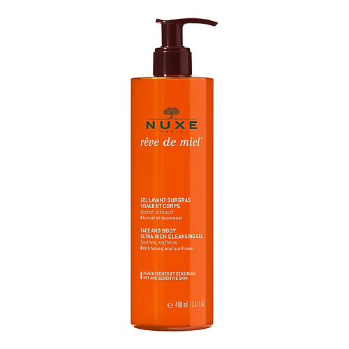 NUXE Гель очищающий для лица и тела Reve de Miel Face and Body Ultra-Rich Cleansing Gel 400 #1