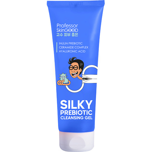 PROFESSOR SKINGOOD Гель для умывания лица "SILKY PREBIOTIC CLEANSING GEL" увлажняющий с пребиотиками 120 #1