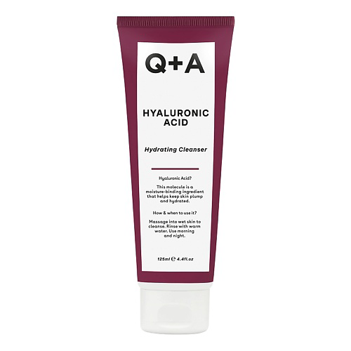 Q+A Увлажняющий гель для умывания лица Hyaluronic Acid 125 #1