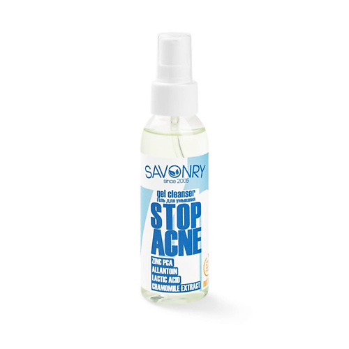 SAVONRY Гель для умывания  STOP ACNE 100 #1