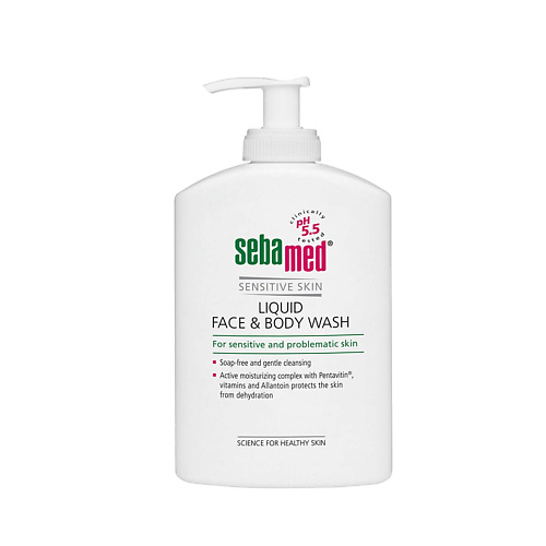 SEBAMED Гель для умывания Liquid Face & Body Wash для чувствительной проблемной кожи лица и тела 300 #1