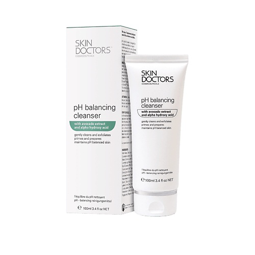 SKIN DOCTORS Очищающий гель для лица PH Balancing cleancer 100 #1