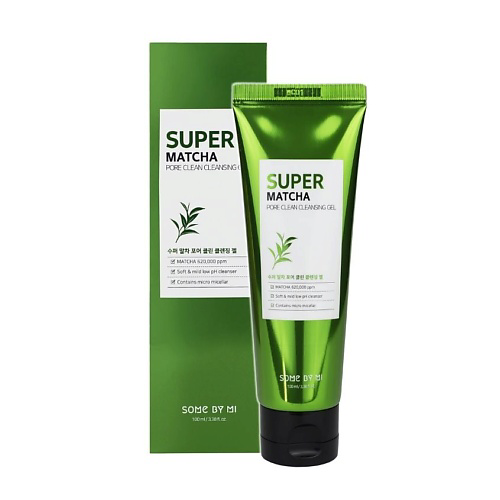 SOME BY MI Гель для умывания очищающий с экстрактом чая матча Super Matcha 100 #1