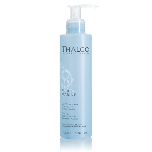 THALGO Гель для лица очищающий с морскими экстрактами Purete Marine Gentle Purifying Gel 200 #1