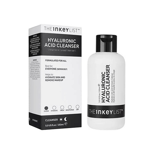 THE INKEY LIST Увлажняющий гель для умывания Hyaluronic Acid Cleanser 150 #1