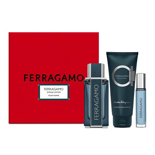 FERRAGAMO SALVATORE FERRAGAMO Подарочный набор мужской Intense Leather #1