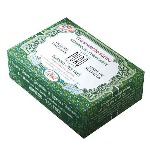BOTI-K Твердый эко-шампунь Розмарин и Чайное дерево Shampoo Sólido Romero Tea Tree #1