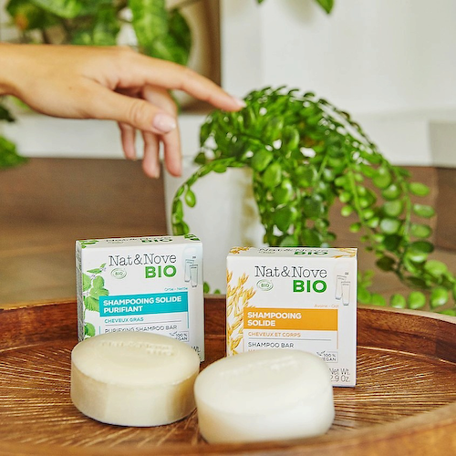 KERANOVE Твердый шампунь для волос и тела Nat & Nove Bio Shampoo Bar 85 #1