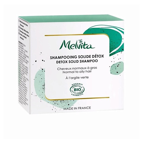 MELVITA Твердый шампунь Detox Solid Shampoo 55 #1
