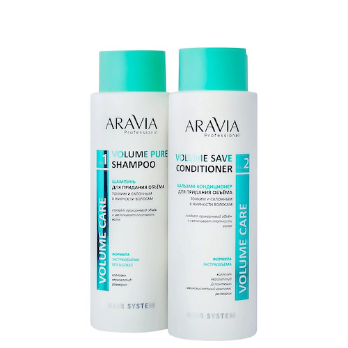 ARAVIA PROFESSIONAL Бальзам-кондиционер для придания объема тонким и склонным к жирности волосам Volume Care Volume Save Conditioner 400 #1