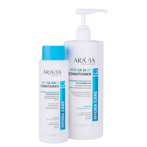 ARAVIA PROFESSIONAL Бальзам-кондиционер увлажняющий для восстановления сухих, обезвоженных волос Hydra Care Hydra Save 1000 #1