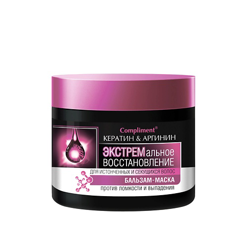 COMPLIMENT Бальзам-маска Экстремальное восстановление для волос Keratin Arginine 300 #1