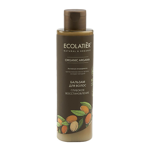 ECOLATIER GREEN Бальзам для волос Глубокое восстановление ORGANIC ARGANA 250 #1