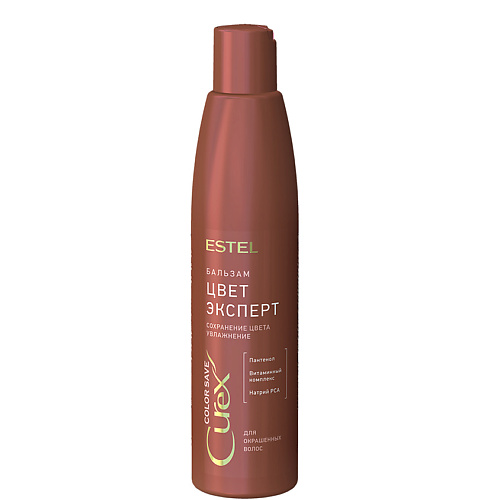 ESTEL PROFESSIONAL Бальзам Цвет-эксперт для окрашенных волос Curex Color Save 250 #1