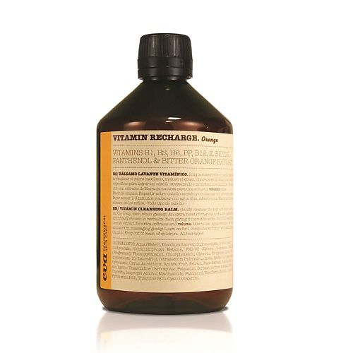 EVA PROFESSIONAL HAIR CARE Бальзам для волос очищающий Vitamin Recharge Orange 500 #1
