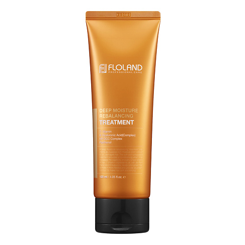 FLOLAND Увлажняющий бальзам с гиалуроновой кислотой и витаминами Deep Moisture Rebalancing Treatment 120 #1