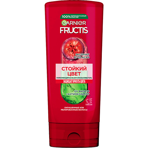 FRUCTIS Укрепляющий бальзам-ополаскиватель для волос, Стойкий цвет 200 #1