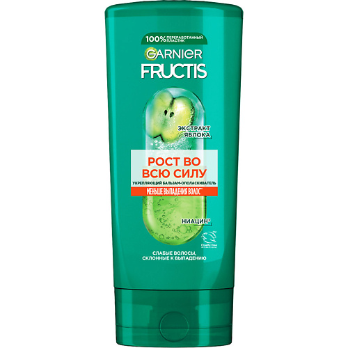 FRUCTIS Укрепляющий бальзам-ополаскиватель, Рост во всю Силу, для ослабленных волос, склонных к выпадению 200 #1