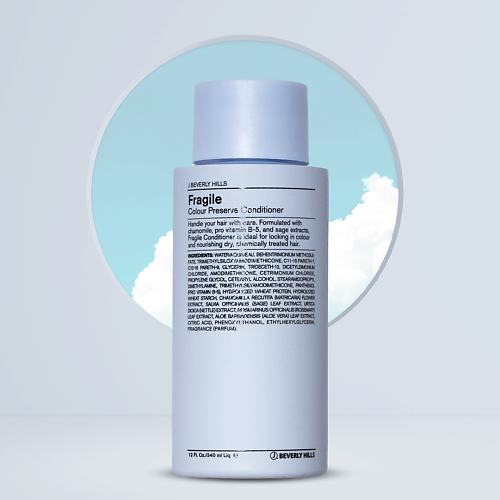 J BEVERLY HILLS Кондиционер для окрашенных и поврежденных волос Fragile Conditioner 340 #1
