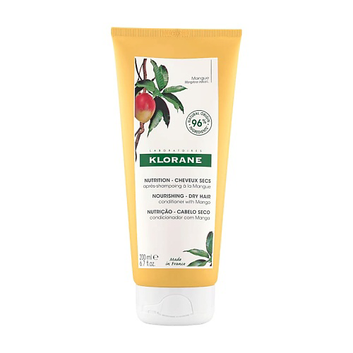 KLORANE Бальзам-ополаскиватель с маслом Манго Nourishing - Dry Hair Conditioner 200 #1