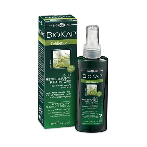 BIOKAP Масло для поврежденных волос восстанавливающее структуру 125 #1