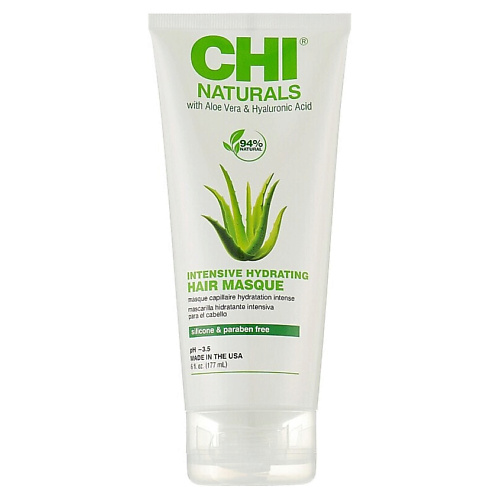 CHI Увлажняющая маска Naturals Aloe Intensive Hydrating Hair Masque 177 #1