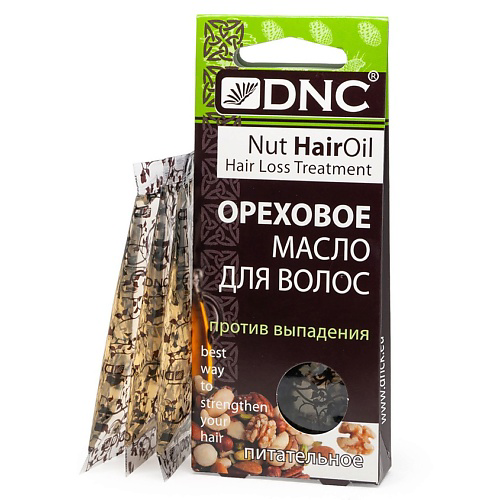 DNC Масло ореховое для волос питательное против выпадения Nut Hair Oil #1