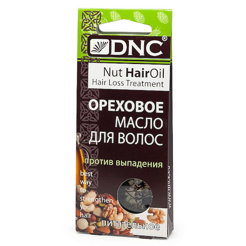 DNC Масло ореховое для волос питательное против выпадения Nut Hair Oil #1