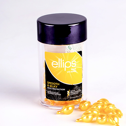 ELLIPS Hair Vitamin Smooth&Silky Масло для восстановления волос 50 #1