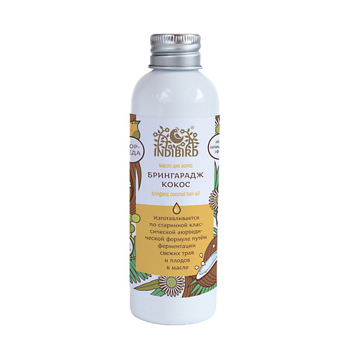 INDIBIRD Масло для волос Брингарадж Кокос Bringaraj Coconut Hair Oil 150 #1