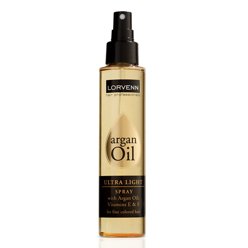 LORVENN HAIR PROFESSIONALS Ультра-легкое масло-спрей ARGAN OIL ULTRA LIGHT 125 #1