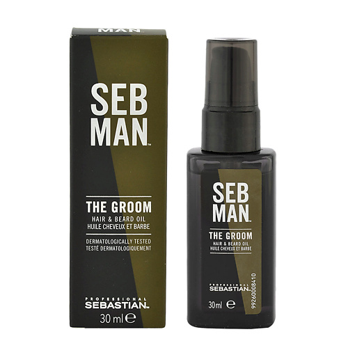 SEBASTIAN PROFESSIONAL Ухаживающее масло для волос и бороды  Seb Man The Groom 30 #1