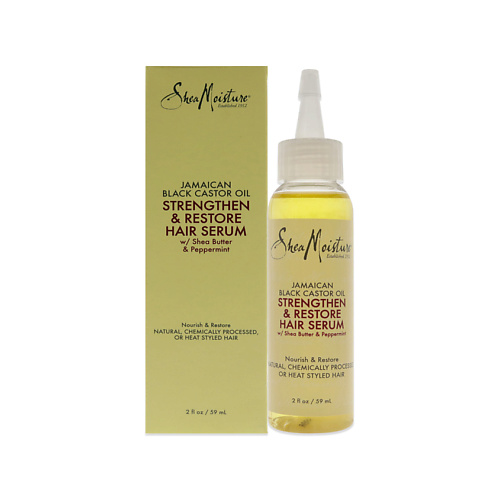 SHEA MOISTURE Сыворотка для волос укрепляющая Jamaican Black Castor Oil Strengthen and Restore Hair Serum 57 #1