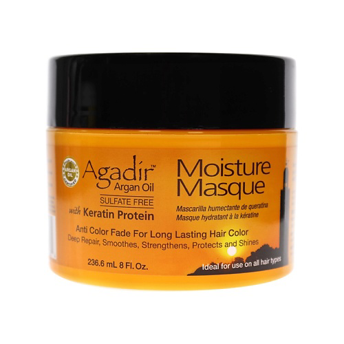 AGADIR Маска для волос увлажняющая с аргановым маслом Argan Oil Moisture Masque 236 #1