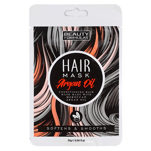 BEAUTY FORMULAS Маска для волос с аргановым маслом Argan Oil Hair Mask 24 #1